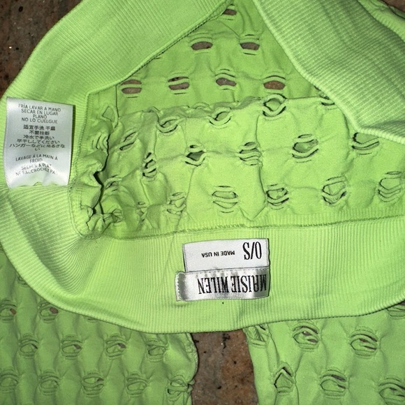 Maisie Wilen 2 Piece Nylon/Lycra FishNet Outfit😻😻😻😻😻😻😻😻 - Picture 6 of 16